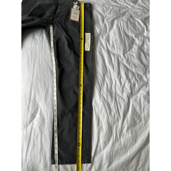 NWT Men's Jeans Dockers Alpha Khaki Slim tapered Grey geometric pattern Sz 33X30 - Picture 5 of 7